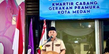 Buka Puasa Bersama Kwarcab Kota Medan, Ini Pesan Ridho Nasution