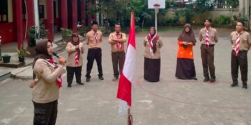 PENA Siaga Kwarran Sawangan Tingkatkan Kapasitas Pembina