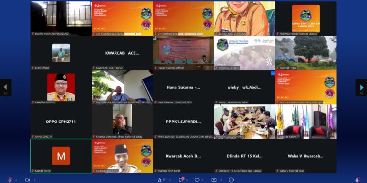 Kwarnas Gerakan Pramuka Canangkan Gerakan Karya Bakti Lebaran (KBL) Idul Fitri 1447 H / 2026 M