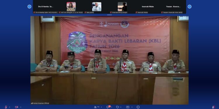 Kwarnas Gerakan Pramuka Canangkan Gerakan Karya Bakti Lebaran (KBL) Idul Fitri 1447 H / 2026 M