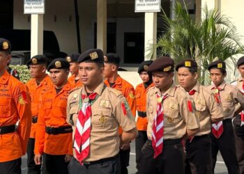 Ridho Nasution Pastikan Pramuka Kota Medan Bantu Pengamanan Arus Mudik di Kota Medan