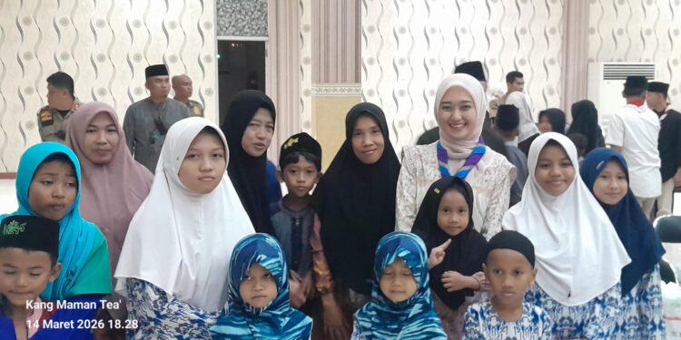 Tingkatkan Kepedulian Sosial. Kwarda Lampung Gelar Buka Puasa Bersama Anak Yatim