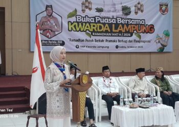 Tingkatkan Kepedulian Sosial. Kwarda Lampung Gelar Buka Puasa Bersama Anak Yatim