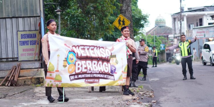 Penggalang SMPN 10 Salatiga, Masak dan Kemas Sendiri 1.500 Porsi Takjil untuk dibagikan Kepada Masyarakat