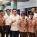Kunjungi Stasiun Senen, Seskab Teddy Indra Wijaya Sempatkan Sapa Anggota Pramuka Jakarta Pusat