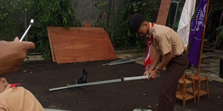 Pramuka Sako SPN Gudep MH. Thamrin – Srikandi Siapkan Lokasi Salat Idul Fitri 1447 H, Agenda Rutin Tahunan