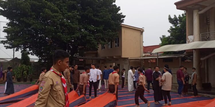 Pramuka Sako SPN Gudep MH. Thamrin – Srikandi Siapkan Lokasi Salat Idul Fitri 1447 H, Agenda Rutin Tahunan