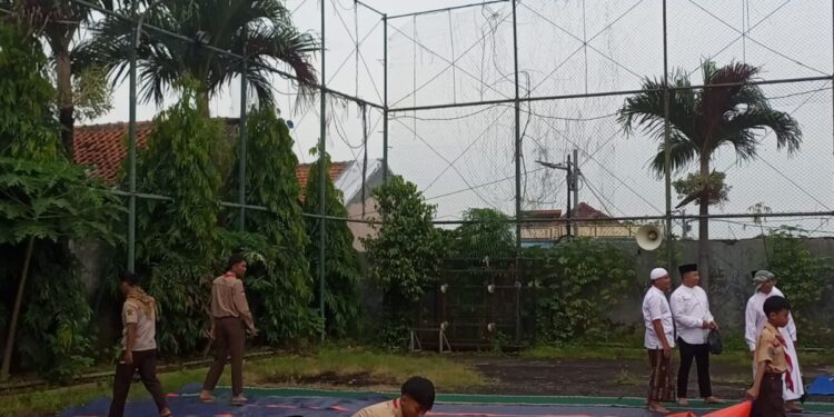 Pramuka Sako SPN Gudep MH. Thamrin – Srikandi Siapkan Lokasi Salat Idul Fitri 1447 H, Agenda Rutin Tahunan