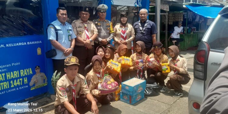 Tim Kbl Kwarda Lampung Kunjungi Pramuka Di Posko Lebaran Bukitkemuning