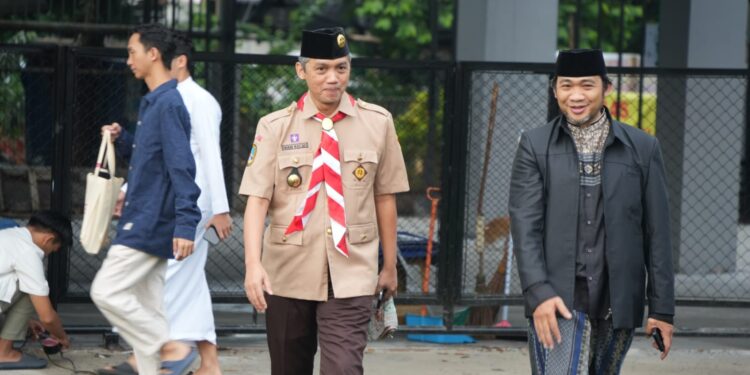 Ribuan Jamaah Padati Shalat Idulfitri 1447H Sako SPN Jaksel, Sekretaris Kemenko PMK Turut Hadir