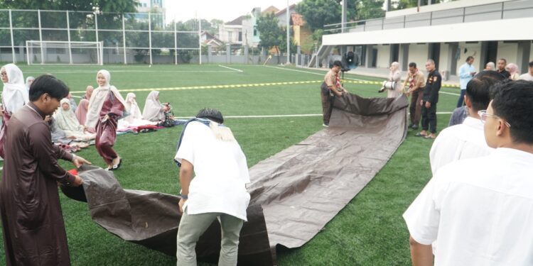 Ribuan Jamaah Padati Shalat Idulfitri 1447H Sako SPN Jaksel, Sekretaris Kemenko PMK Turut Hadir