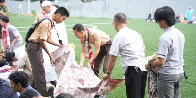 Ribuan Jamaah Padati Shalat Idulfitri 1447H Sako SPN Jaksel, Sekretaris Kemenko PMK Turut Hadir