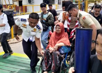 Pramuka Saka SAR Kota Banda Aceh Karya Bakti Lebaran 2026 di Pelabuhan Ulee Lheue