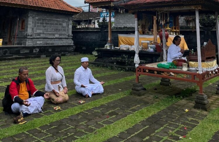 Mohon Restu Alam Semesta: Panitia Rakerda Kwarda Bali 2026 Gelar Matur Piuning di RS Manah Shanti