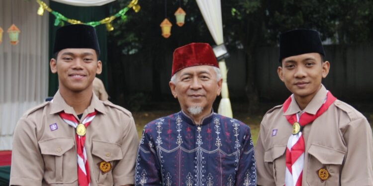 Pramuka Sako SPN Sukses Siapkan Salat Id di Bumi Perkemahan Ragunan, Jamaah Khusyuk dengan Cuaca Cerah