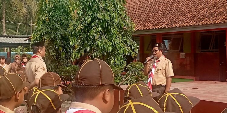 Pembukaan LCTP Siaga Kwarran Purwojati di SDN Karangtalun Lor Berlangsung Meriah