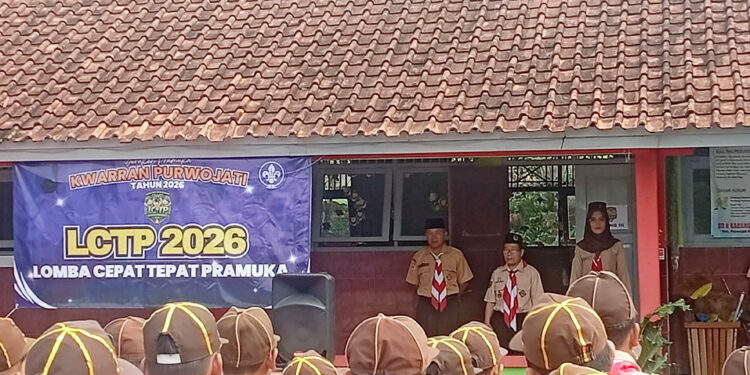 Pembukaan LCTP Siaga Kwarran Purwojati di SDN Karangtalun Lor Berlangsung Meriah