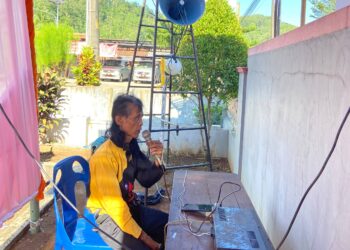 Dedikasi Tanpa Batas, Kak Masrur Tetap Aktif di Posko APP KBL Kwarran Purwojati