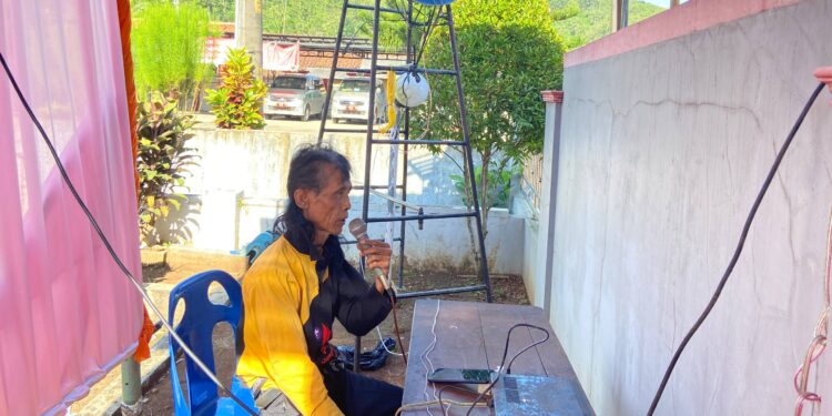 Dedikasi Tanpa Batas, Kak Masrur Tetap Aktif di Posko APP KBL Kwarran Purwojati