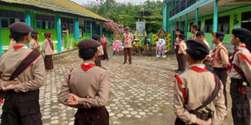 Pramuka MTsN 6 Tabalong Gelar Perjusa Matsanata 2026: Siapkan Peserta Terampil dan Handal