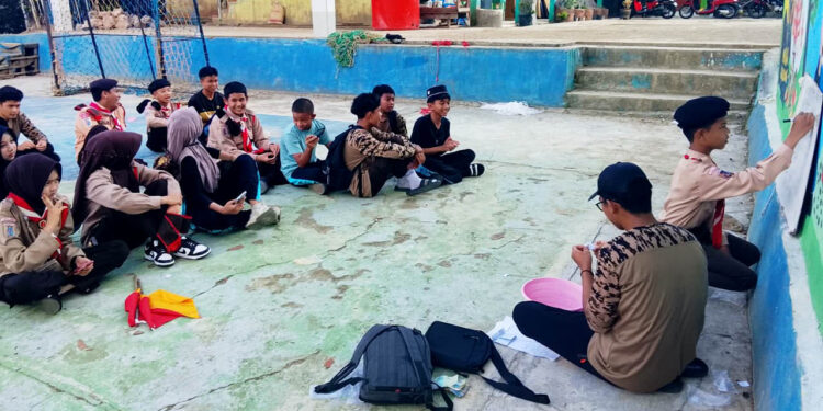 Tonggak Baru Pramuka MTsN 6 Tabalong: Ahmad Dafa dan Muthia Ramadina Pimpin Regu Penggalang Inti 2026/2027