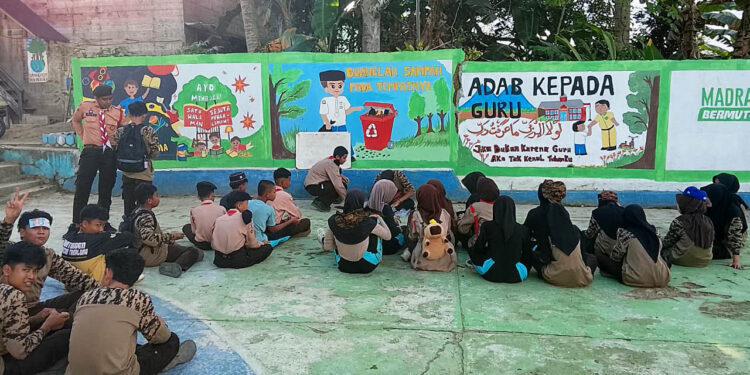 Tonggak Baru Pramuka MTsN 6 Tabalong: Ahmad Dafa dan Muthia Ramadina Pimpin Regu Penggalang Inti 2026/2027