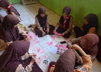 Ubah Plastik Jadi Indah: Pesona Kreativitas Penggalang Mtsn 6 Tabalong Dalam Giat Hasta Karya Penggalang 2026