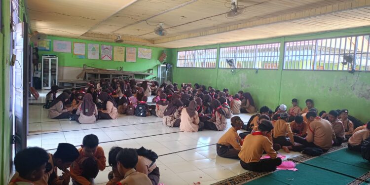 Ubah Plastik Jadi Indah: Pesona Kreativitas Penggalang Mtsn 6 Tabalong Dalam Giat Hasta Karya Penggalang 2026