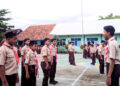 Bangkit Pasca Lebaran, Gugus Depan SMPN 1 Juwiring Awali Kegiatan Dengan Penuh Antusiasme