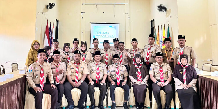 Kwarda Banten Lakukan Visitasi ke Kwarcab Kota Serang, Fokus Pembinaan dan Penilaian Kwarcab Tergiat