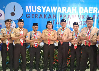 Aklamasi di Musda VI! Prof. Suwaib Amiruddin Nahkodai Pramuka Banten, Kwarcab Kota Serang Sampaikan Harapan Besar