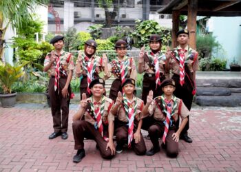 8 Penggalang Gudep Agus Salim SMPN 3 Tangsel Lolos Seleksi Jamnas XII 2026