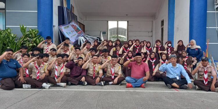 Lima Hari Gudep SMAIT Asy-Syukriyyah Lakukan PPM di Rintisan Saka Patriot Kwarcab Kota Tangerang