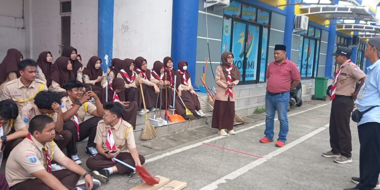 Lima Hari Gudep SMAIT Asy-Syukriyyah Lakukan PPM di Rintisan Saka Patriot Kwarcab Kota Tangerang