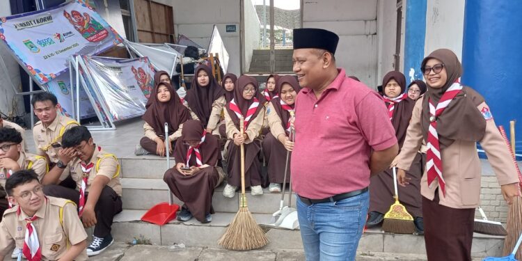 Lima Hari Gudep SMAIT Asy-Syukriyyah Lakukan PPM di Rintisan Saka Patriot Kwarcab Kota Tangerang