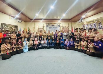 Halal Bihalal Kwarcab, Kepala Dispora Tegaskan Tahun Depan Kegiatan Kepramukaan Digelar di Bumi Perkemahan Kota Tangerang