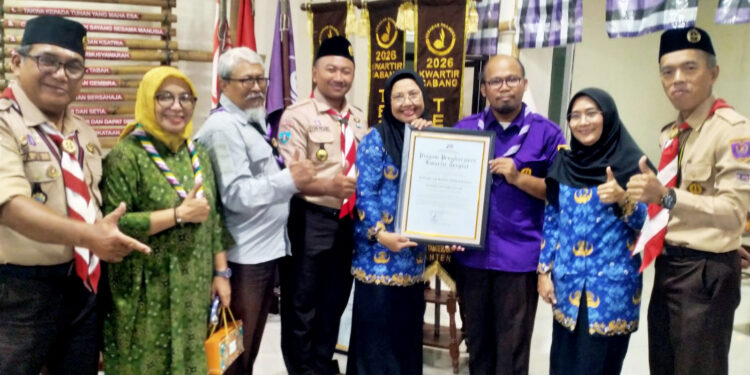 Halal Bihalal Kwarcab, Kepala Dispora Tegaskan Tahun Depan Kegiatan Kepramukaan Digelar di Bumi Perkemahan Kota Tangerang