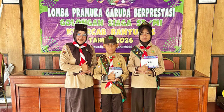 SDN 3 Kedungwuluh Purwokerto Barat Ikuti Lomba Pramuka Garuda Berprestasi Golongan Siaga SD/MI Tingkat Kwartir Cabang Banyumas