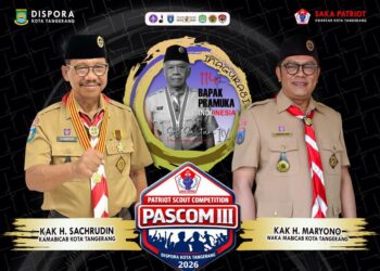 Perdana, Inagurasi 114 Tahun Bapak Pramuka Indonesia Digelar di Ruang Terbuka