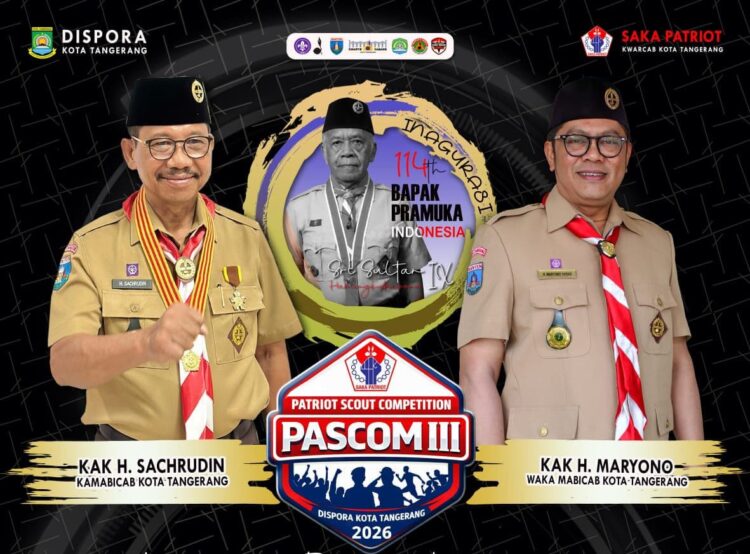 Perdana, Inagurasi 114 Tahun Bapak Pramuka Indonesia Digelar di Ruang Terbuka