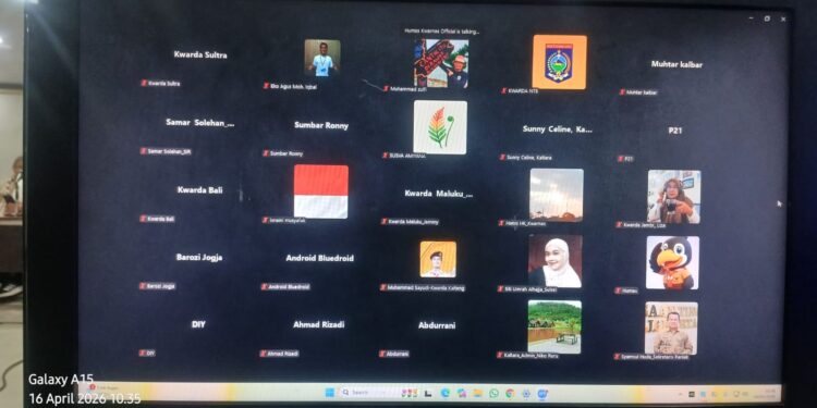 Kwarnas Gelar Bimtek Pendaftaran Jamnas XII 2026