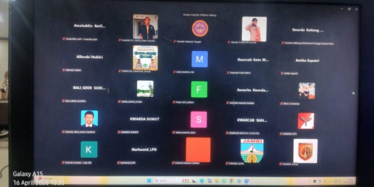 Kwarnas Gelar Bimtek Pendaftaran Jamnas XII 2026