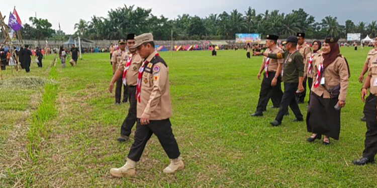 Ketua Kwarcab Binjai Tinjau Tapak Perkemahan Peserta Jambore Cabang X Tahun 2026