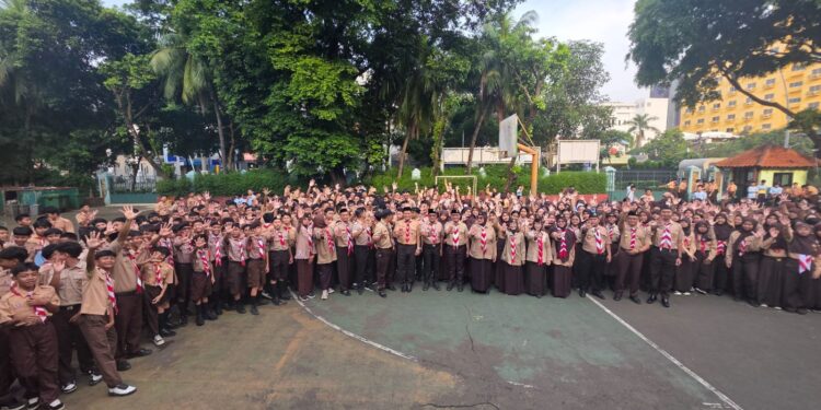 Perdana! Program “Ka Kwarcab Menyapa” Mulai Bergulir, SMPN 1 Jakarta Pusat Jadi Pangkalan Pertama