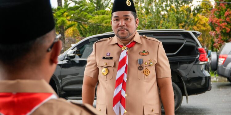 Ketua Kwarda Sumut Lantik Mabicab  Humbahas, Tegaskan Pramuka Harus Jadi Solusi Nyata Bagi Generasi Muda