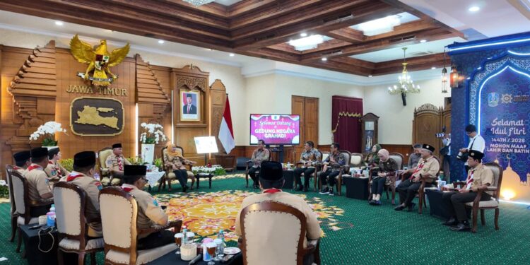 Keren! Pramuka Jatim Gagas Konversi Limbah Dapur MBG Jadi Biogas dan Pupuk Organik