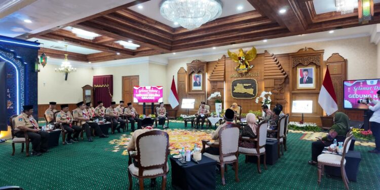 Keren! Pramuka Jatim Gagas Konversi Limbah Dapur MBG Jadi Biogas dan Pupuk Organik