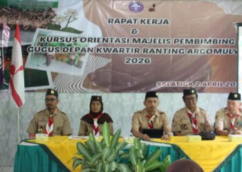 Kuatkan Visi Misi, Kwarran Argomulyo Salatiga Gelar Rapat Kerja Tahun 2026