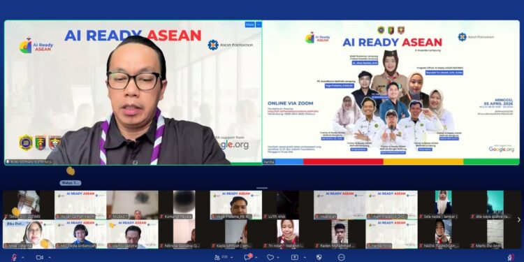 Buka Pelatihan Literasi Digital Bertajuk “AI Ready Asean”. Ketua Kwarda Lampung : Kecakapan Digital Harus Berjalan Seiring Pembentukan Karakter