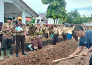 Saka Tarunabumi Patimpeng Dorong Kemandirian Pangan Melalui Stimulus Saprodi di SD Inpres 3/77 Masago